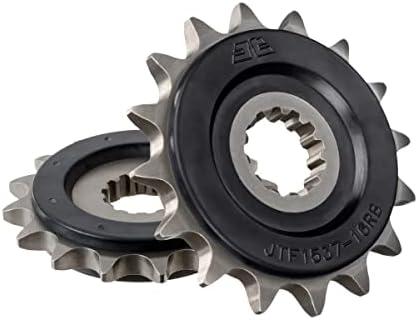 Piñón JTF1537.16RB contraeje delantero 16 dientes goma