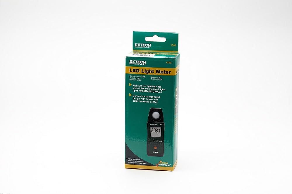 Medidor luz LED LT40