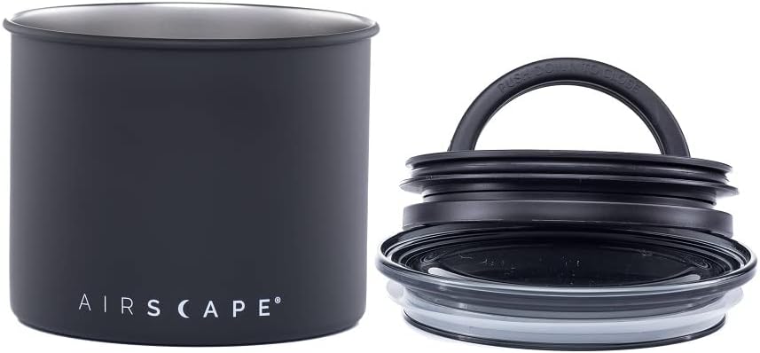 Pack recipiente café acero inox tapa hermética patentada