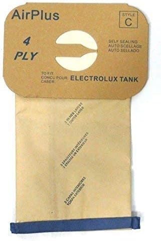 8 Bolsas Electrolux Canister 4 Capas Sello Goma