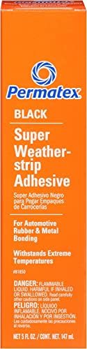 Adhesivo negro super para burletes 5oz