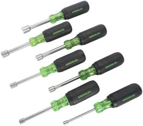 Set 7 Pzas Destornilladores Tuercas Eje Hueco 3pulg