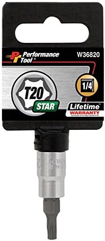 Llave vaso T20 1/4pulg transmisión