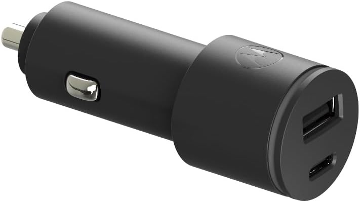 Cargador coche USB-A USB-C 45W para Moto G 2025/2026 y más