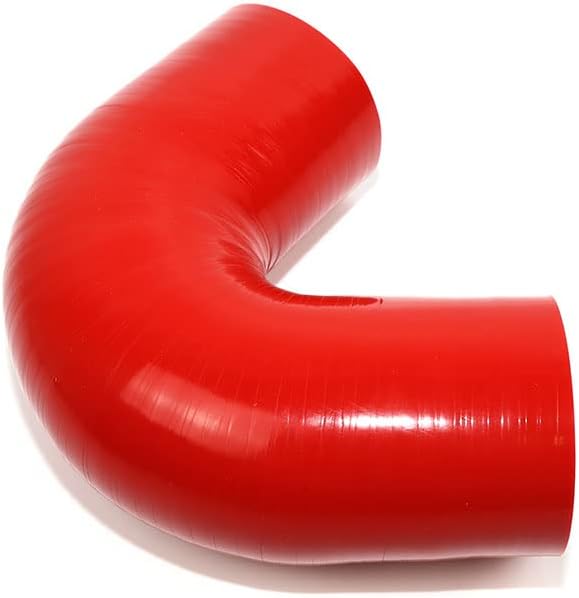 Manguera codo 135 grados silicona 3" 4 capas reforzadas