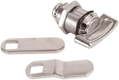 Cerradura compartimento giro pulgar resistente 1-1/8pulg beige