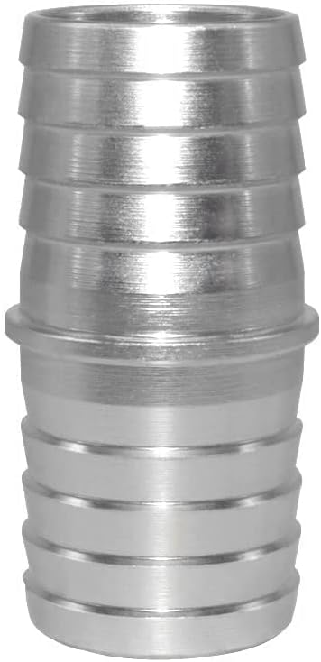 2 Adaptadores púas manguera radiador 1-1/2" aluminio