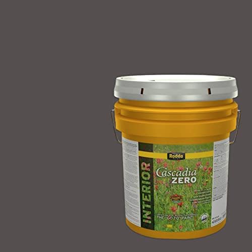 Pintura plana e imprimación interiores 5gal tostado francés