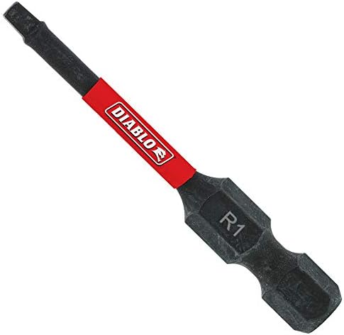 Broca cuadrada MaxTorque 1/4 pulg 2" DSQ12P1