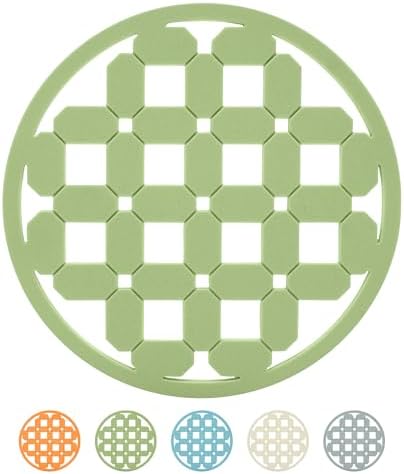 Alfombrilla silicona para ollas 7x7pulg antideslizante sin BPA