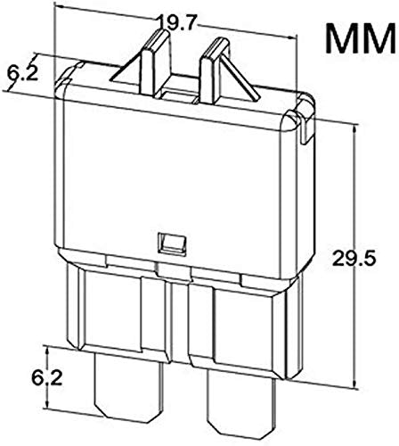 Fusible 20 A E39K T3 manual para auto camión RV barco