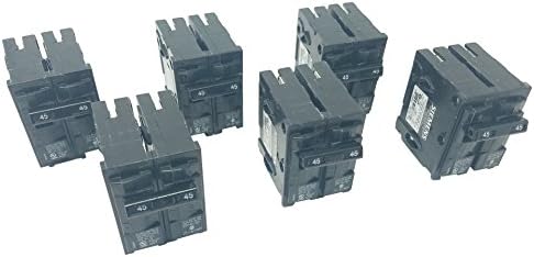Interruptor circuito doble polo QP 45A set 6