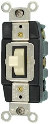Interruptor CA doble polo 20A 120/277V 1286-I marfil