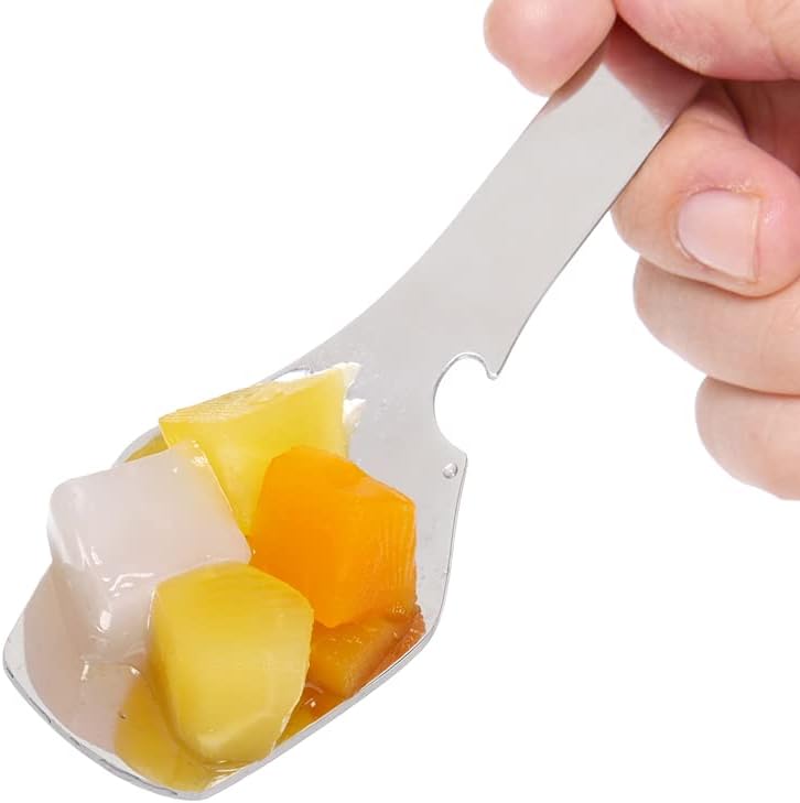 Multicubiertos 5en1 acero inox camping con abrelatas