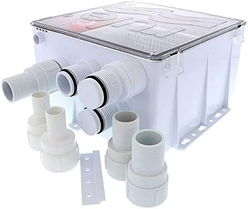 Caja drenaje ducha con bomba 1100 GPH 12V