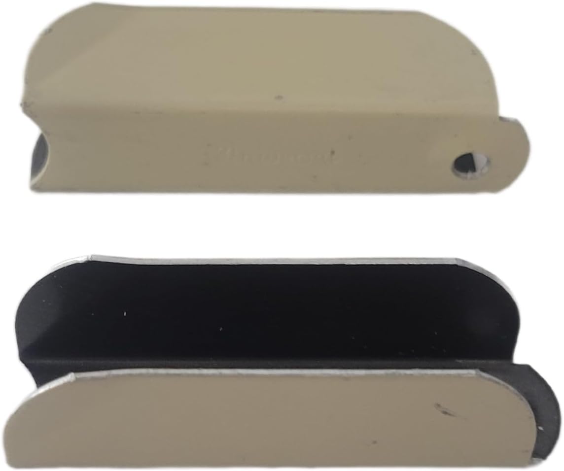 Perchas pantalla ventana color bronceado paquete 20