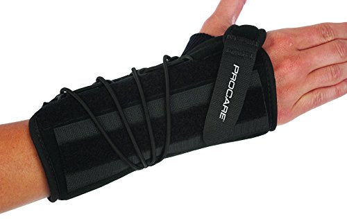 Soporte muñeca ajuste rápido derecho universal 10pulg