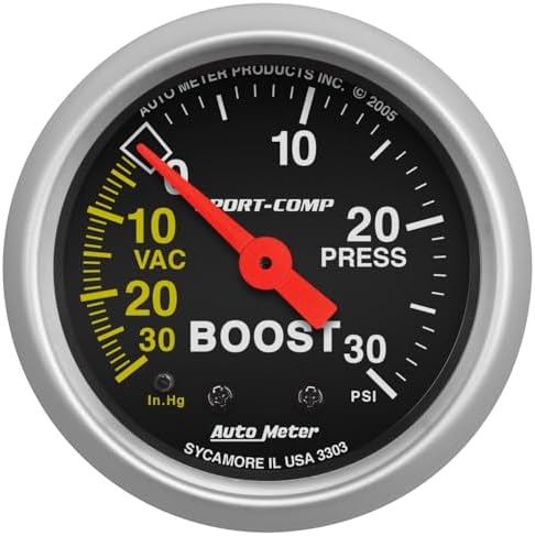 Medidor mecánico vacío 2.3125" Sport-Comp