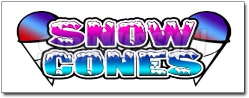 Conos nieve 24 SNO con etiqueta engomada
