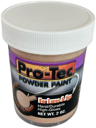 Pintura en polvo para señuelos de pesca 2oz