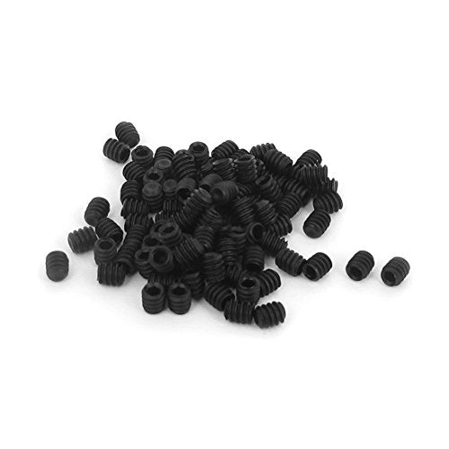 Juego 100 Pzas Casquillo Hexagonal Negro 4#-40x1/8pulg