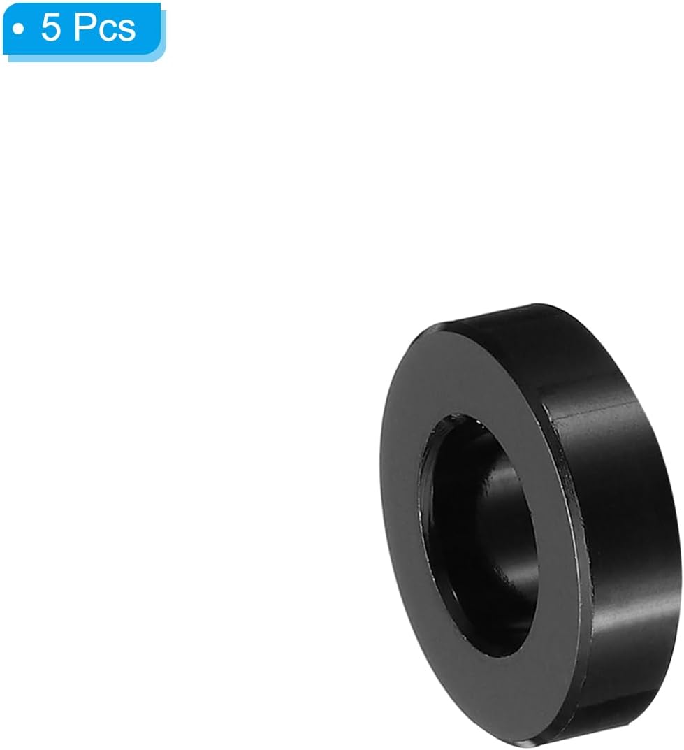 Espaciadores aluminio M10 5 Pzas 3/8x3/4x1/8 pulg