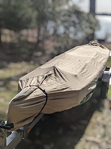 Cubierta barco clásico Gheenoe 15'6" lona 16oz a prueba UV