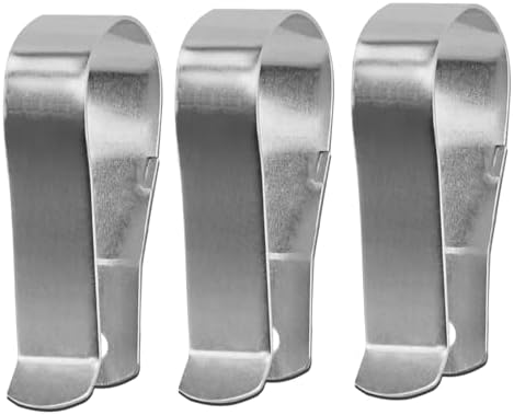 Clip visera puerta garaje Genie 37768A acero inox set 3