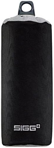 Estuche botella agua exterior 0.6L negro plateado