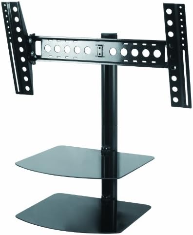 Soporte TV inclinable giratorio 2 estantes AV 37-60pulg