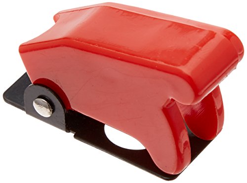 Funda interruptor palanca 1 unidad color rojo