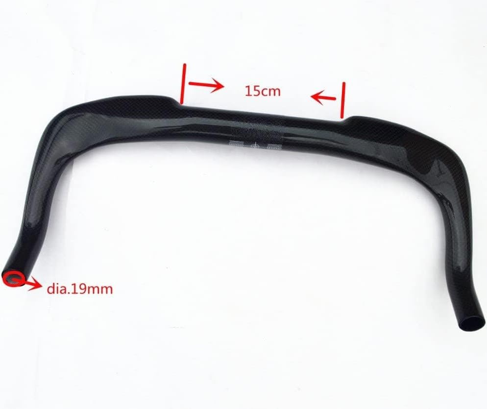 Manillar aero de carbono para bicicleta de carretera