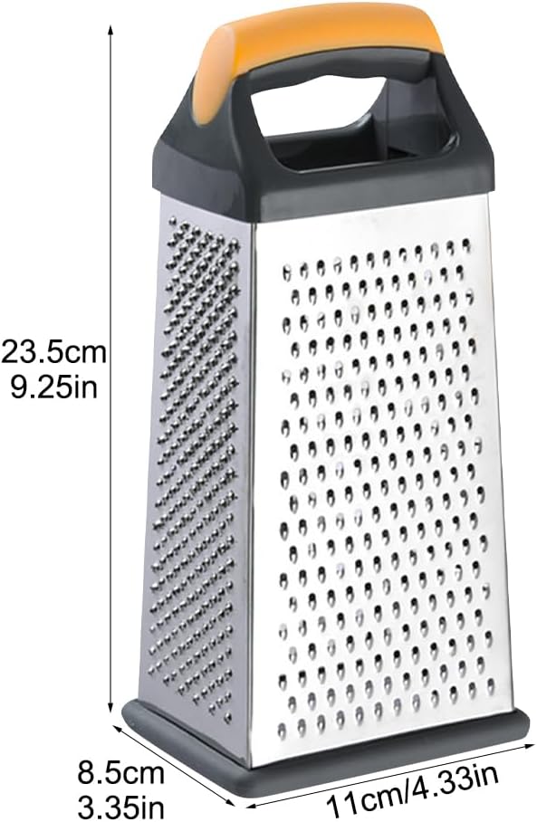 Rallador de queso acero inox 4 lados multifuncion