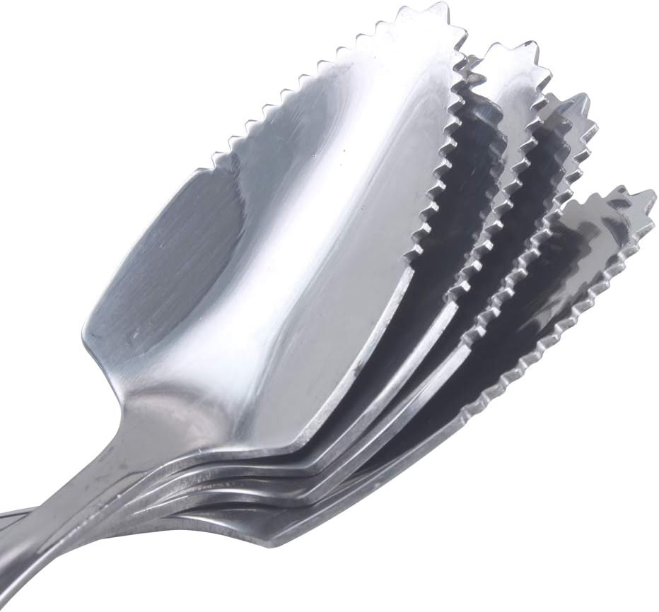 Juego 8 Cucharas Pomelo Acero Inox 6-2/5pulg