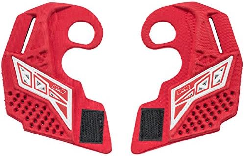 Gafas paintball orejas máscara rojo blanco