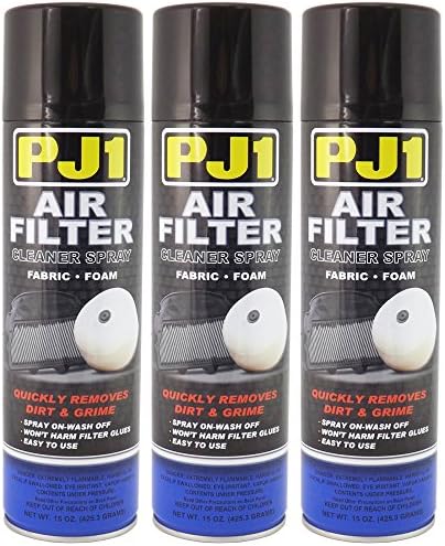 3 Pzas Limpiador Filtro Aire Espuma 45oz