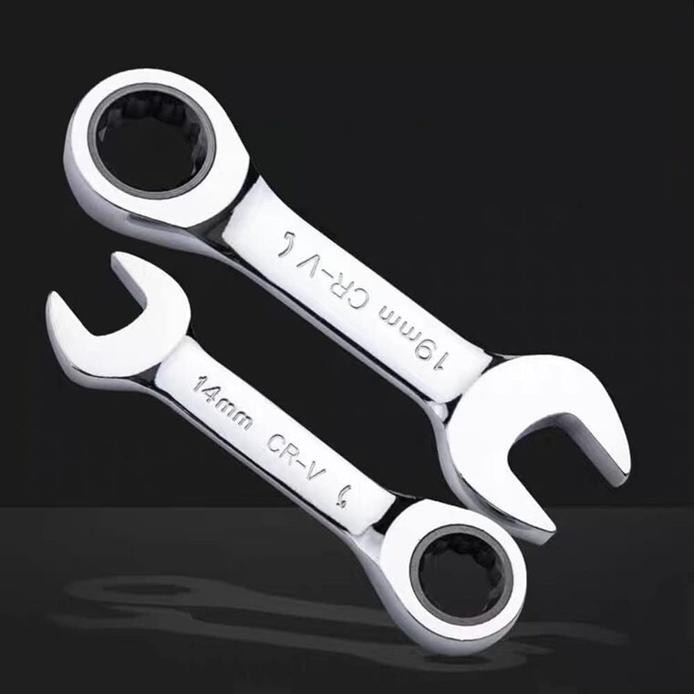 Llave métrica 15mm combinada trinquete 72 dientes