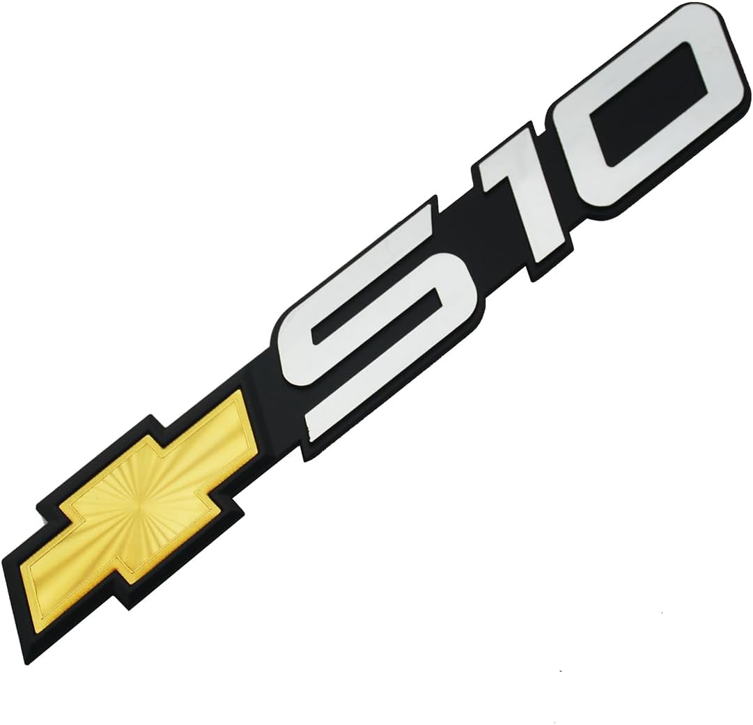 2 Emblemas 3D para puerta trasera comp 94-04 S amarillo