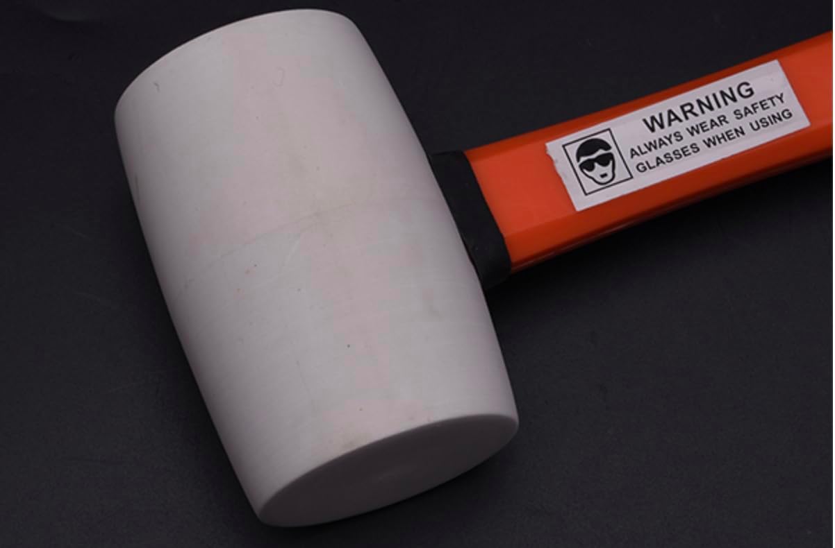 Martillo goma blanca para pisos camping 16oz