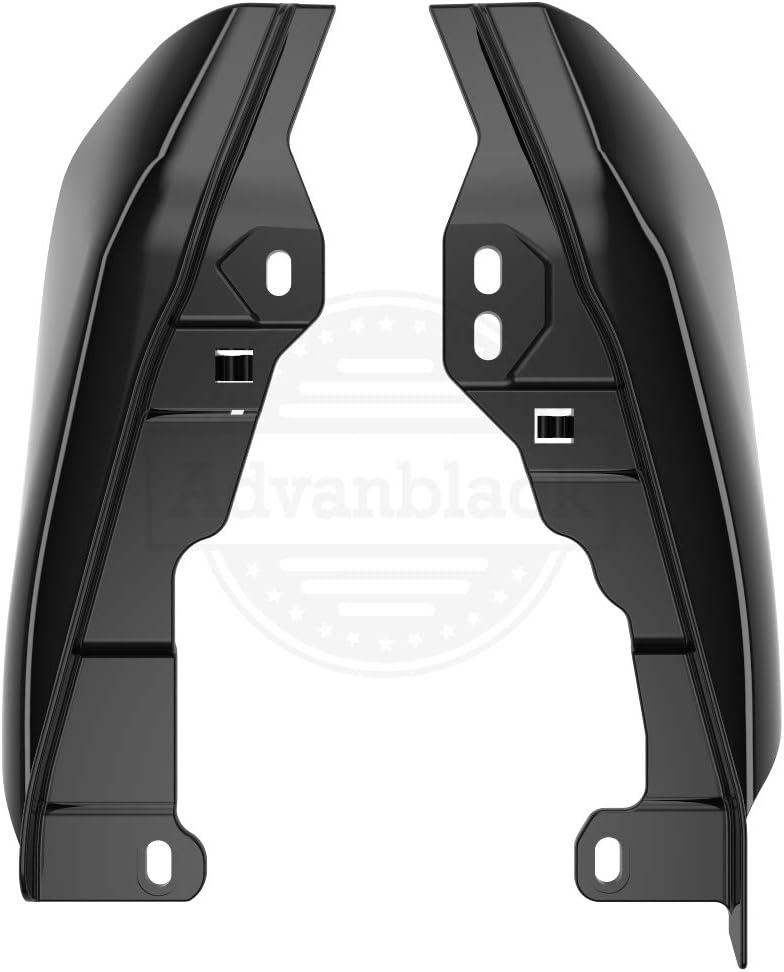 Deflectores aire marco medio para Harley Touring 2017 negro