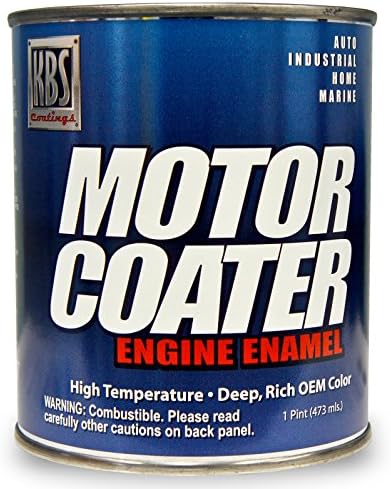 Pintura motor color rojo fuego