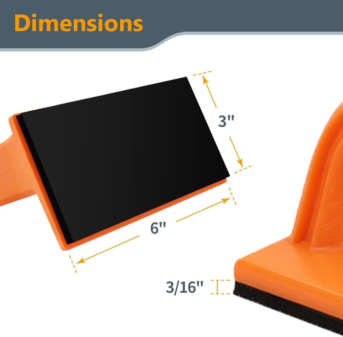 Bloque empuje sierra mesa 2uds mango ergonómico antideslizante