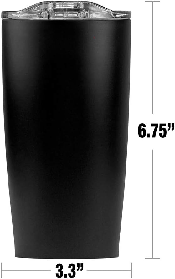 Vaso acero inox 20oz térmico con tapa deslizante