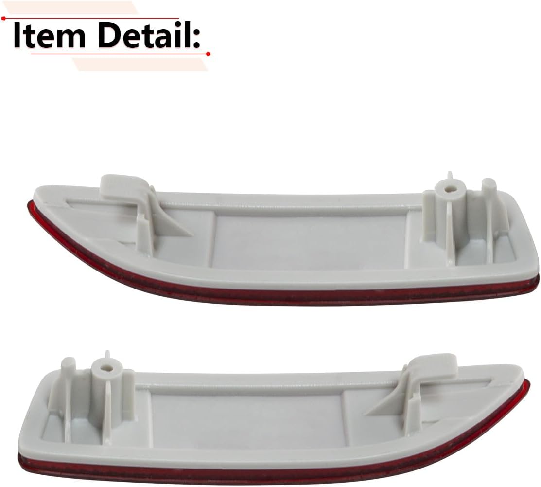 Reflector parachoques trasero Toyota Corolla 2011-2013