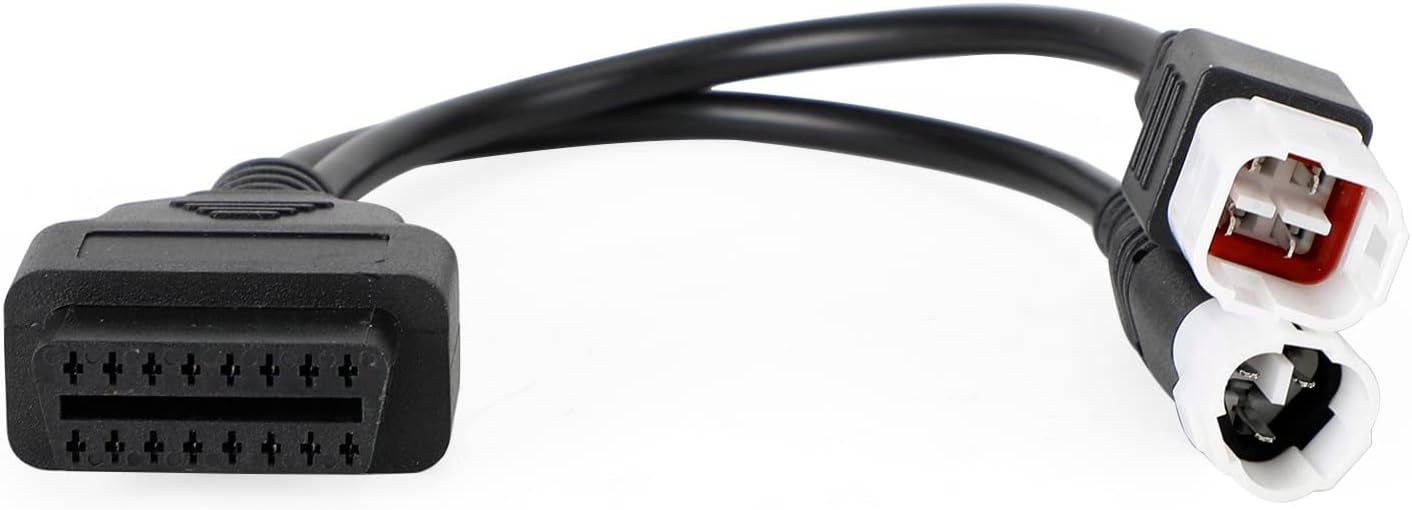 Cable adaptador OBD2 3/4 pines a 16 pines para Yamaha