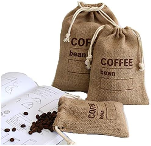 Bolsas yute reutiliz. para cereales y café en grano