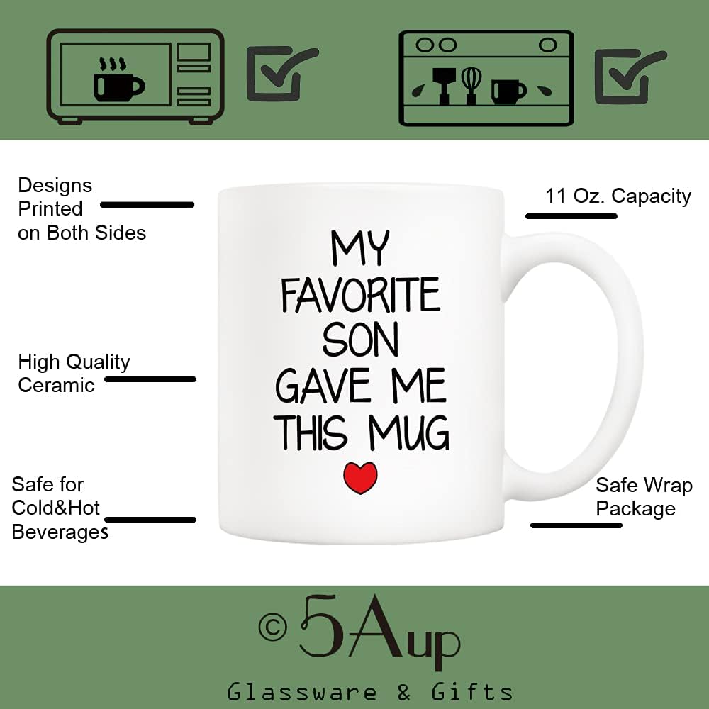 Taza divertida regalo navidad cumpleaños papá mamá 11oz