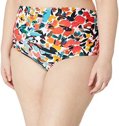 Bañador cintura alta mujer fruncido lateral
