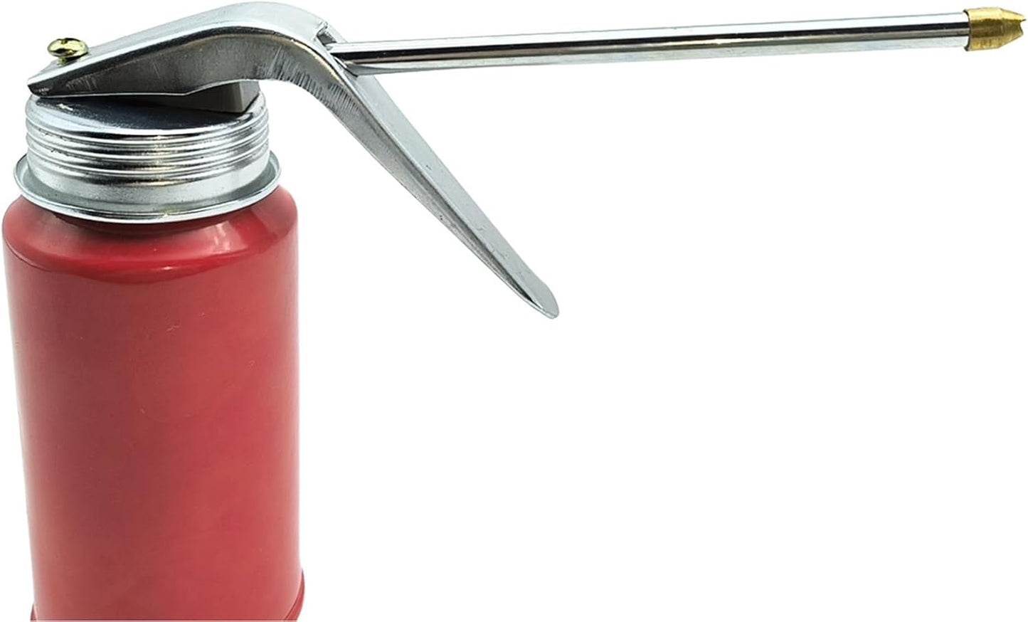 3 Pzas Lata Aceite 200ml con Bomba Metal para Moto y Auto