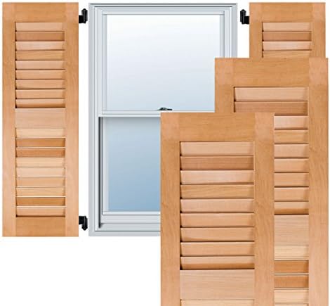 Contraventanas madera pino 12x50" sin acabado